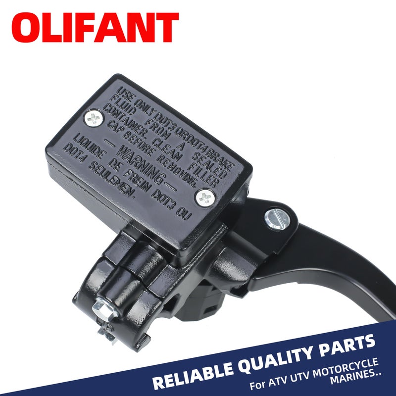 OLIFANT Front Brake Master Cylinder for Honda Rancher 420 2007-2013 Foreman 500 2005-2013 Foreman Rubicon 500 2005-2014 Rincon 680 2006-2023 45510-HR0-305 45510-HN8-305 45510-HP0-A51 - Image 4